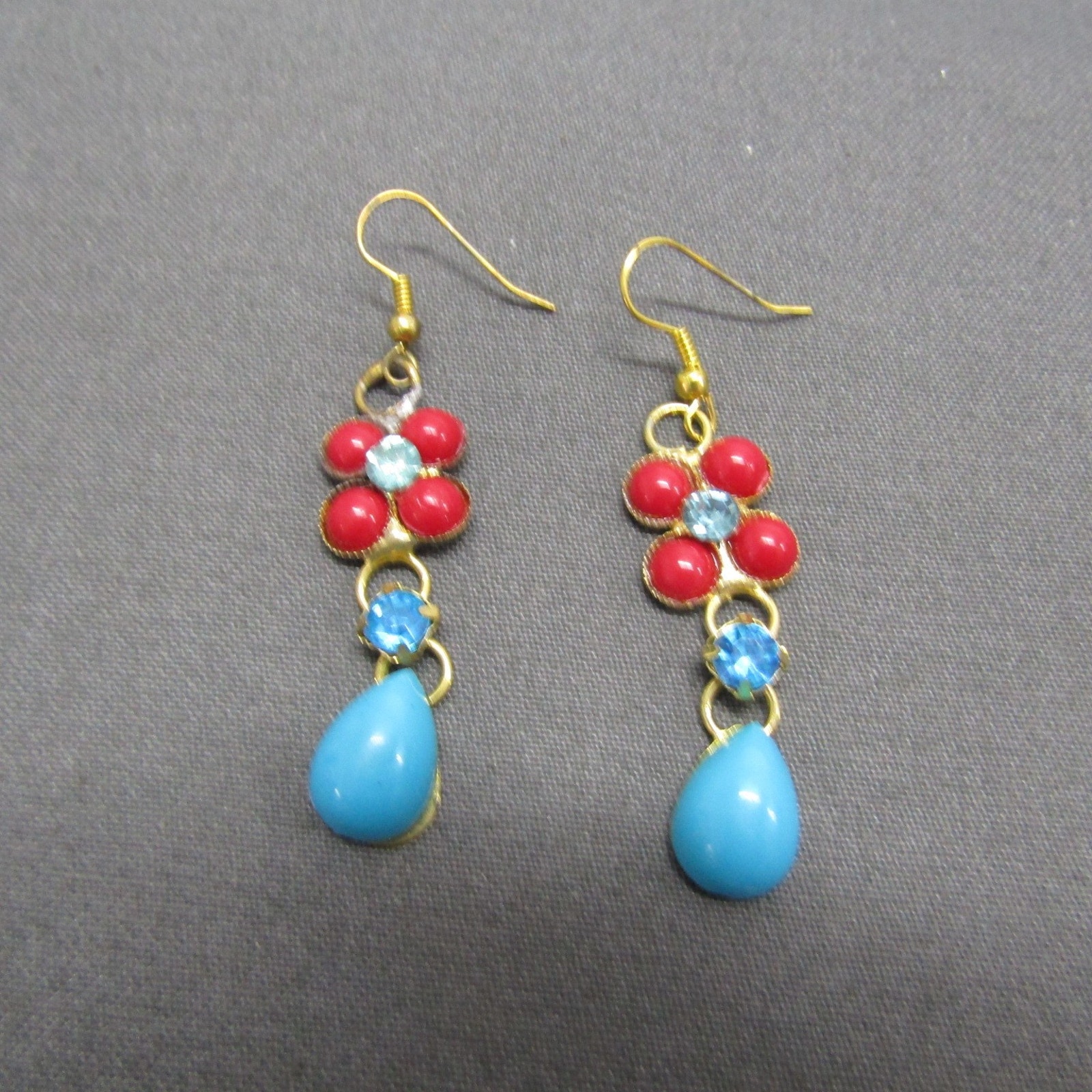 Blue Red Earringe For Women Teen Girl Gift Idear Holiday Party Chic Business 9$